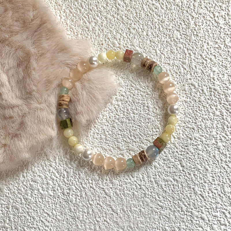 Pearl Coconut Shell Bracelet