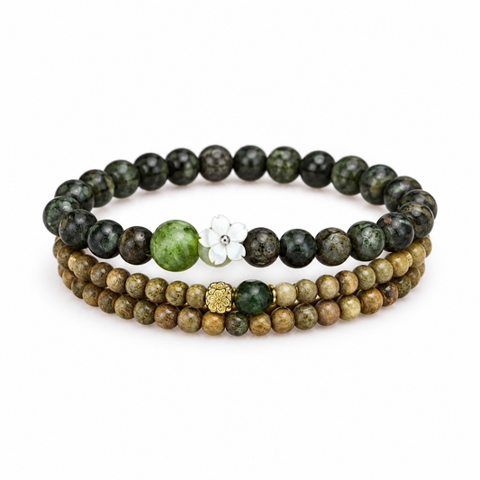 Sandalwood beaded bracelet