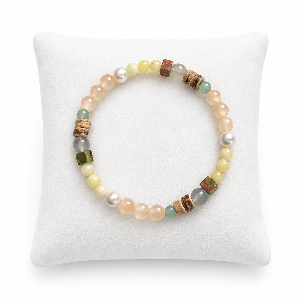Pearl Coconut Shell Bracelet