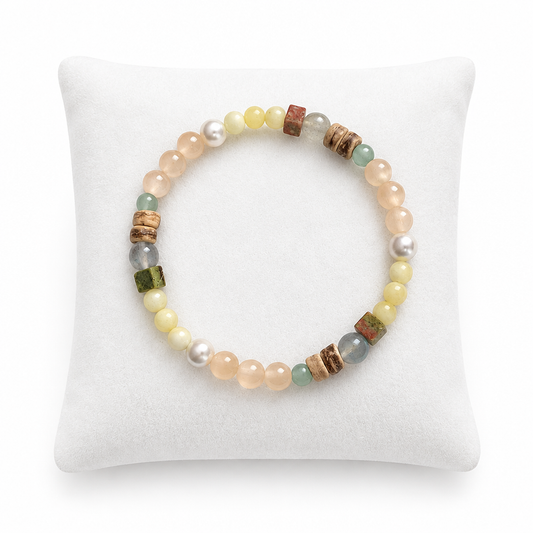 Pearl Coconut Shell Bracelet